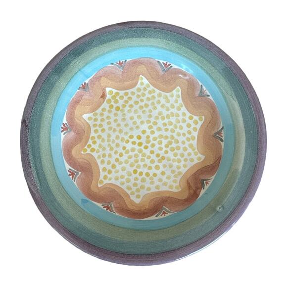 MacKenzie-Childs Vintage Brittany Dessert Plate 8.5” - Picture 1 of 8